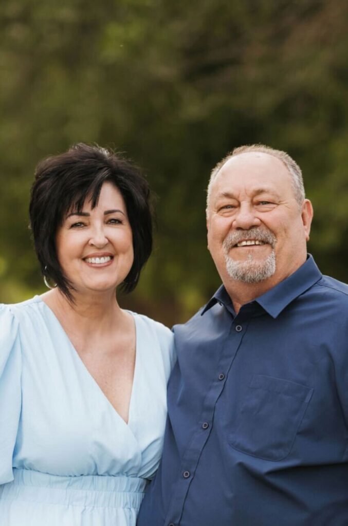 Mayor Michele Randall and her husband tony randall.